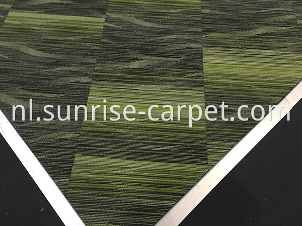 Nylone carpet tile with pvc backing